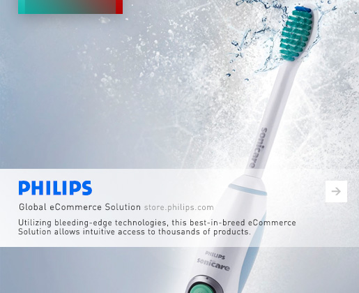 Featured Design by Chaz // Royal Philips Worldwide eCommerce